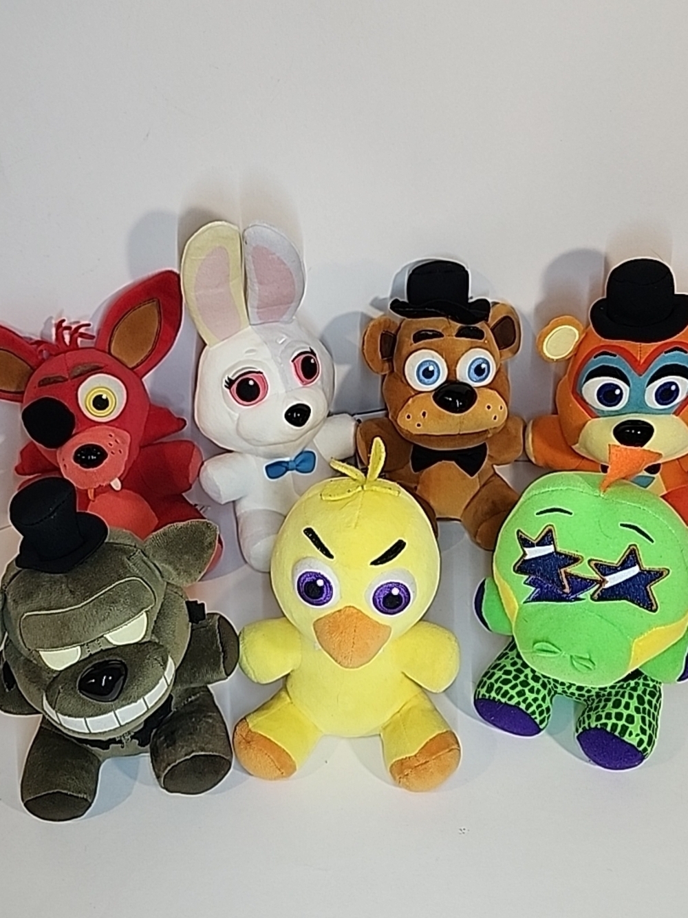 Set Of 7 - Five Nights At Freddy's Plush Toys - Soft Collectible